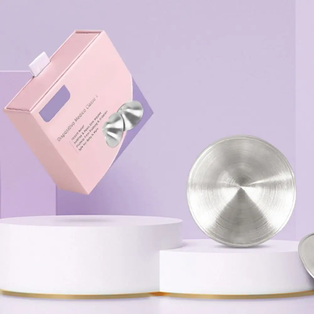 Nuevos protectores calmantes para pezones, elementos esenciales curativos de aleación para lactancia, cubiertas originales para pezones fáciles de usar para lactancia de recién nacidos