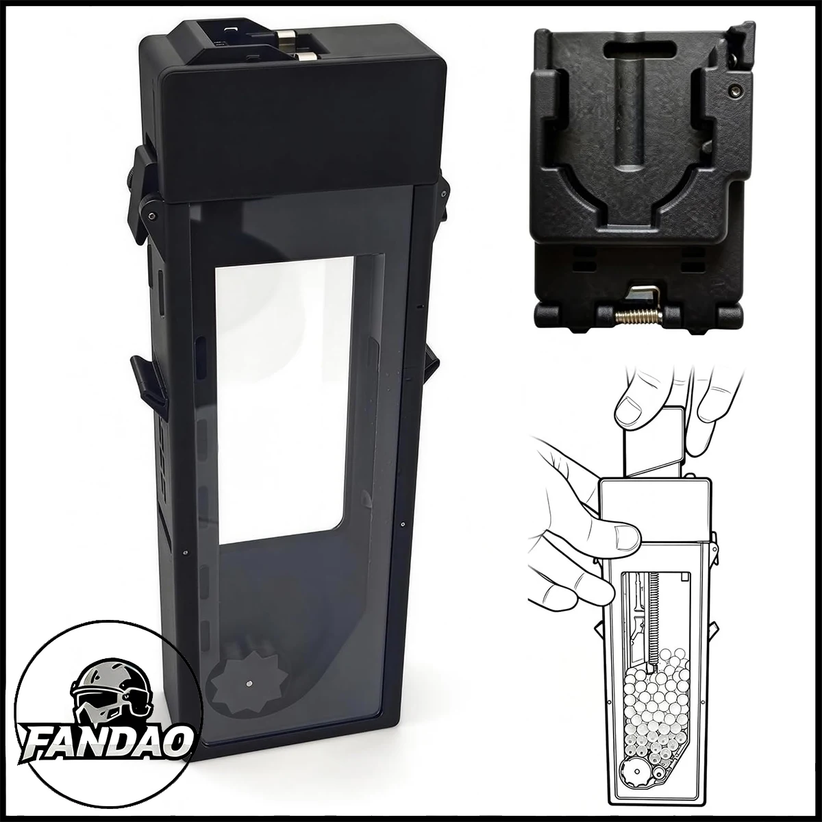 

Электрический автоматический загрузчик гелевых шариков, система быстрой перезарядки, на батарейках, совместим с игрушками-пистолетами, скоростной загрузчик магазинов