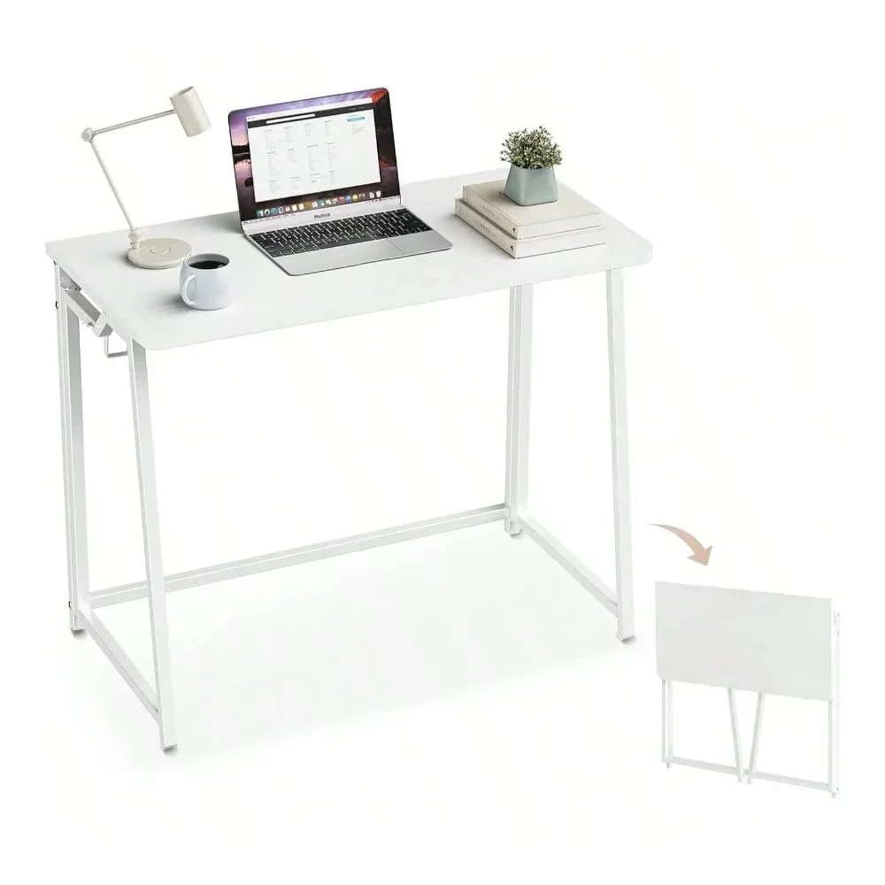 

desk office computer desk tableDesk Small Foldable Desk Small Space, 31.5 Inches Writing Computer Desks In Study, Home Office Fo