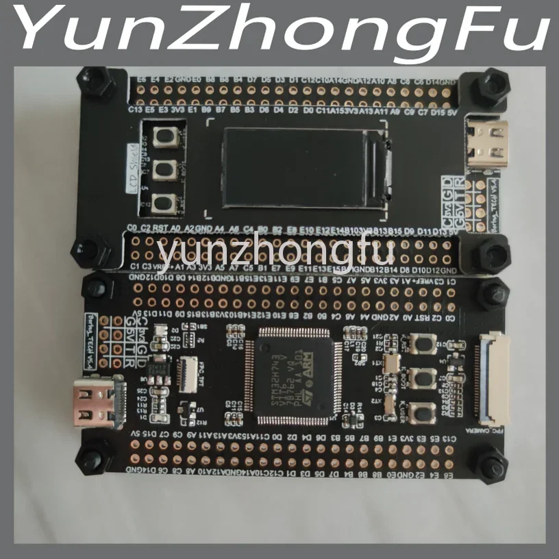 

Stm32h7 Development Board Stm32h750vbt6 Stm32h743vit6 Core Board Minimum System Board