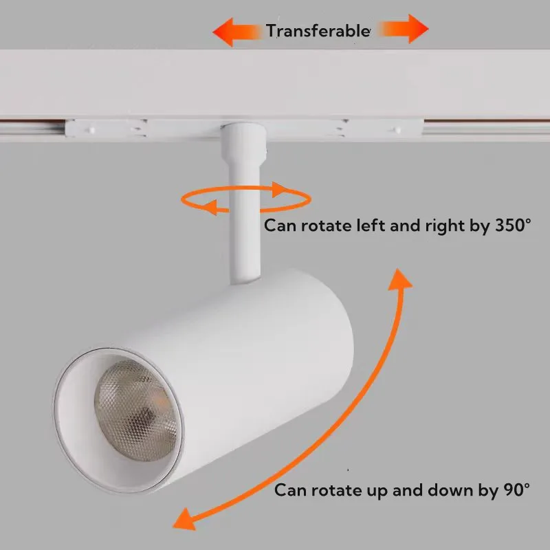 Imagem -03 - Zigbee-tuya Inteligente Magnetic Led Track Light Dimmable Hue Lâmpada Rail Spot Lâmpadas de Teto Home Assistant Alice Alexa Cct 2mqtt 48v