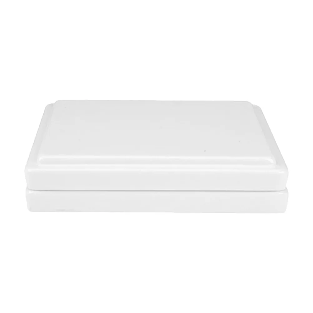Multifunctional Plastic Watercolor Palette for Artists Students Professionals Empty Color Mixing Tray Lightweight Space Saving