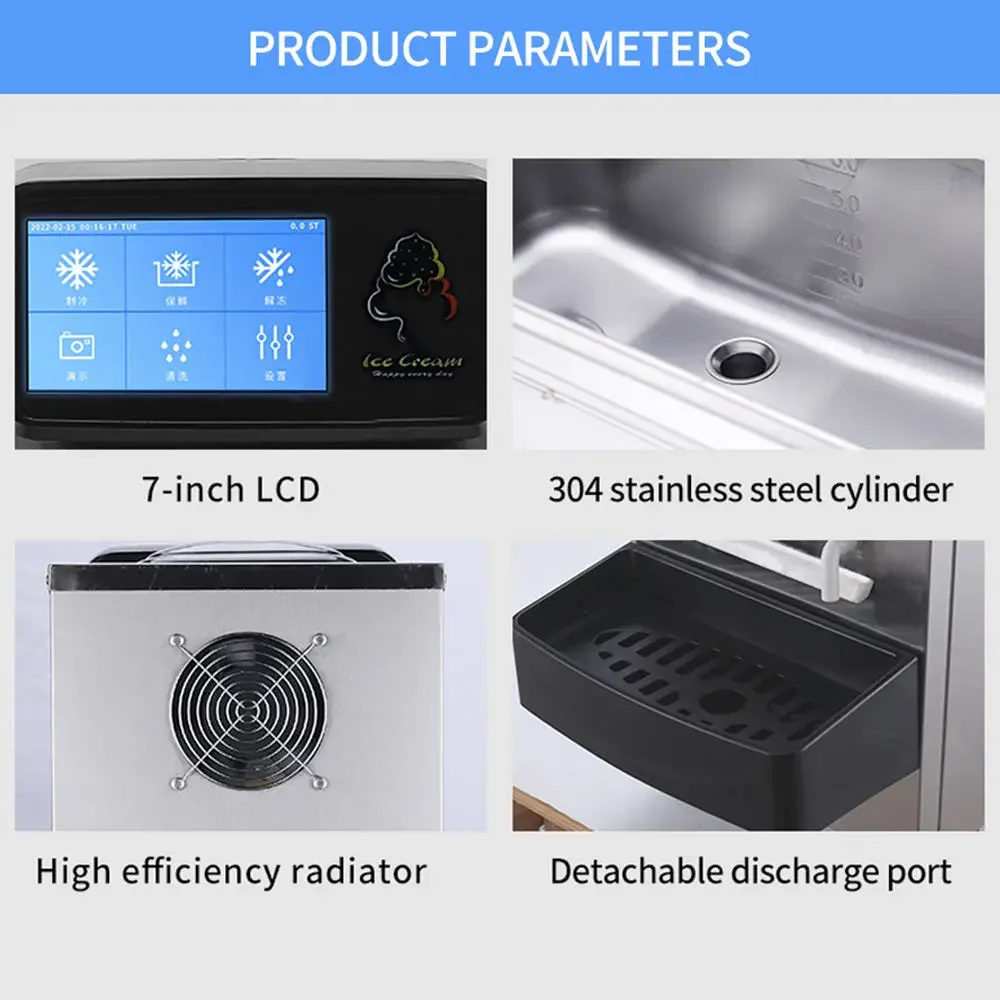 Hot sale Soft Icecream Maker Ice Cream Machine Mini Ice Cream Machine for sale