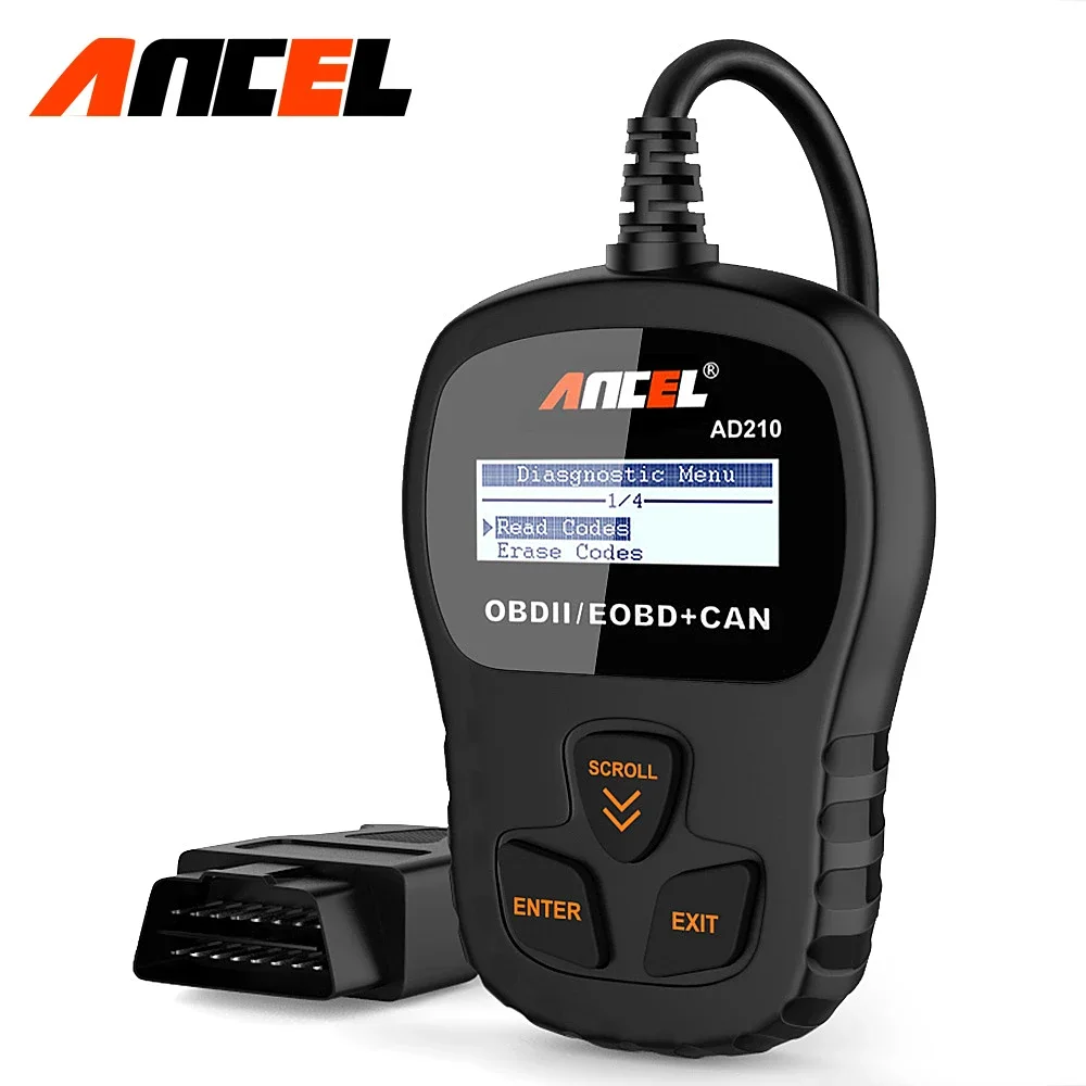 

Ancel BA201 12V Battery Tester Car Cranking Charging Tester 100 to 2000CCA Automobile Battery Inspection Analyzer Tool PK KW600