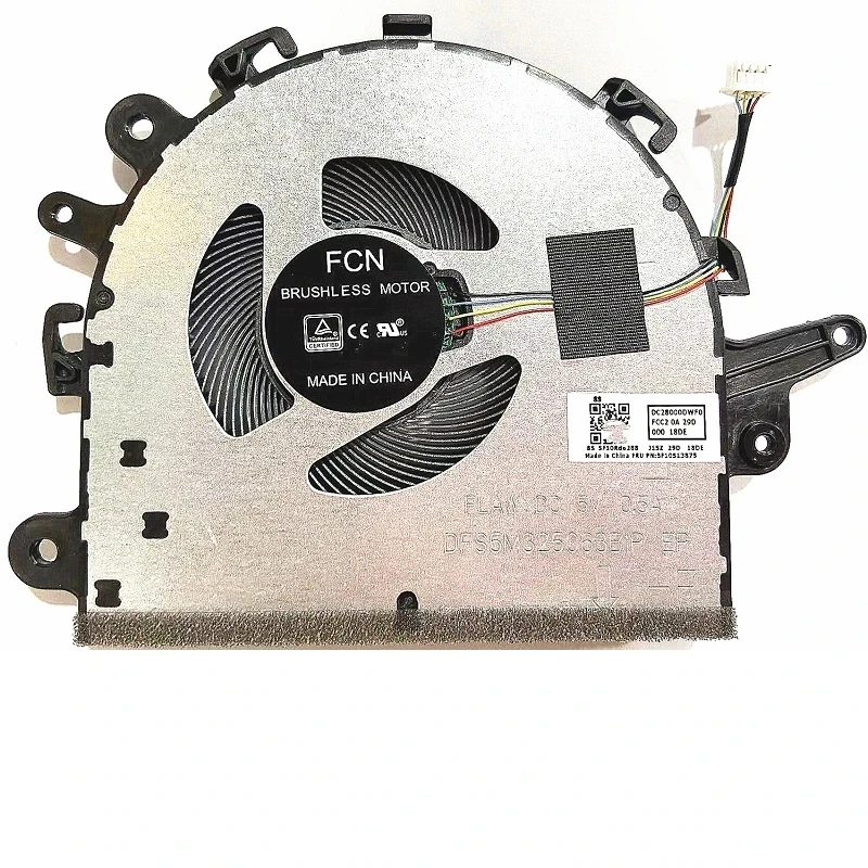 Original New CPU Cooling Fan For Lenovo Ideapad 340C-15IWL S145-15IWL S145-15 S145-15API S145-15IKB S145-15IIL S145-15AST