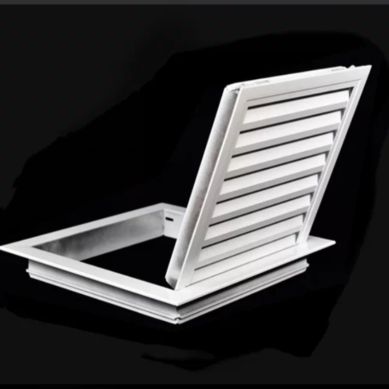 Aluminum alloy exhaust shutter vent for Central air grille ventilation cover Wall Ceiling Shutter repair port Ventilation system - view 6