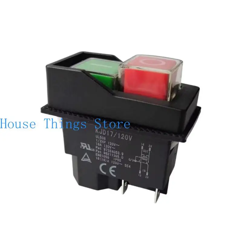 

652F Secure 120V Electromagnetic Power Switches Uprgades for Mechanical Operations