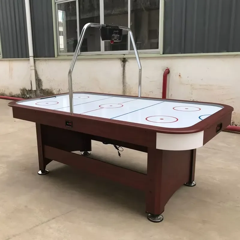 Hot-selling electronic scoring large size 7 feet air hockey game table