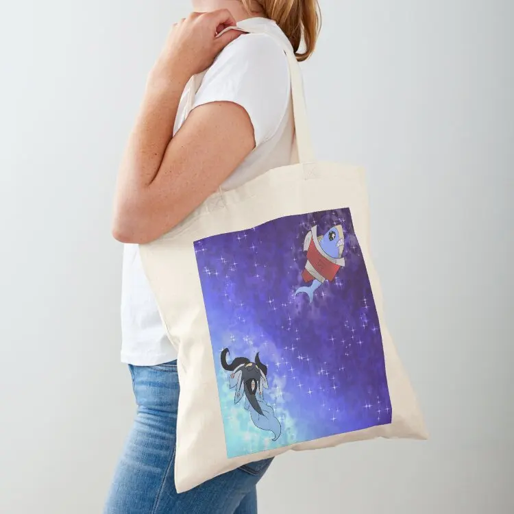 

Space aquarium Tote Bag shopping cart bags shopper bag women tote bag woman Cloth bags