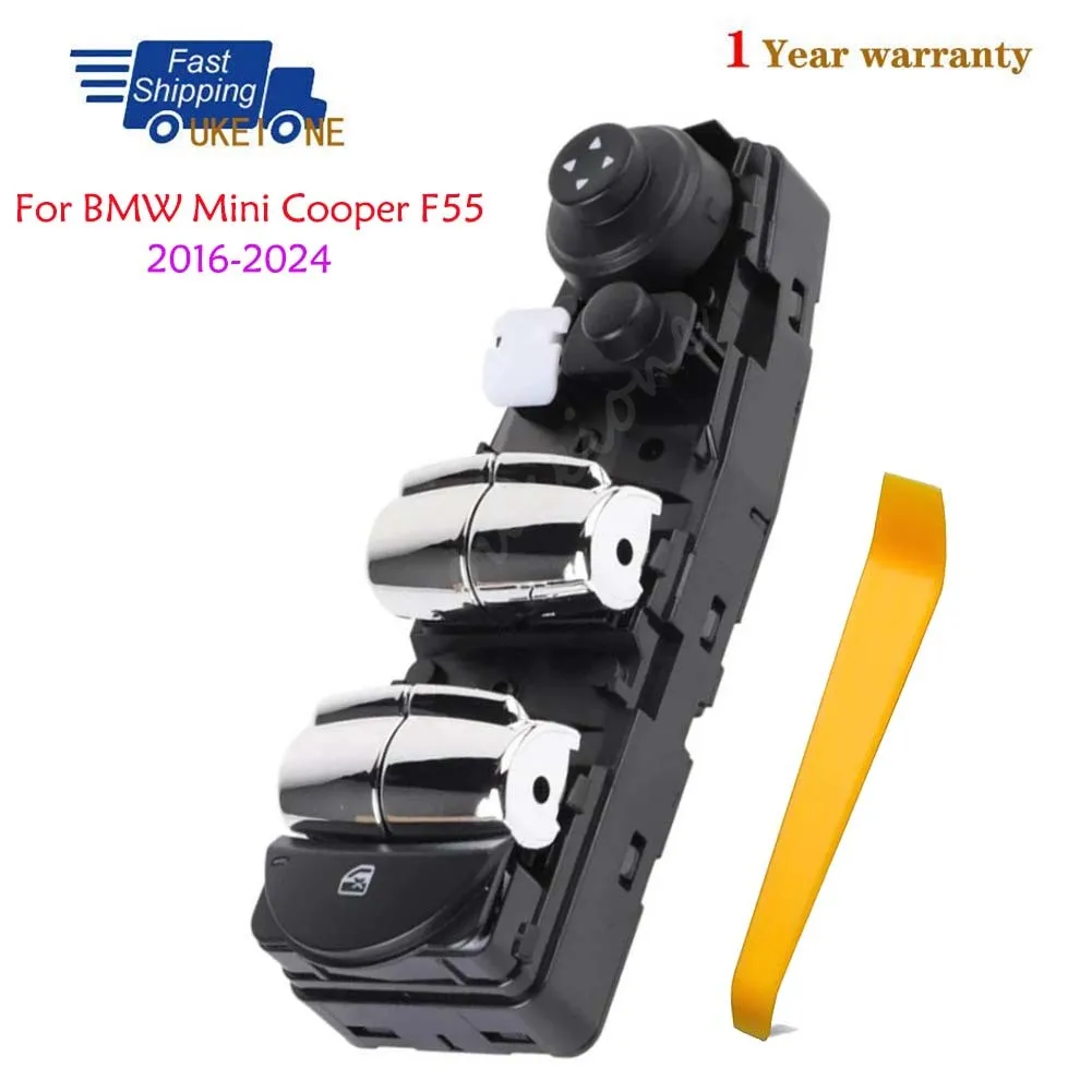 

For BMW Mini Cooper F55 4Door 2016-2024 Electric Power Window Switch Lifter Control Regulator Button Parts 61319289622