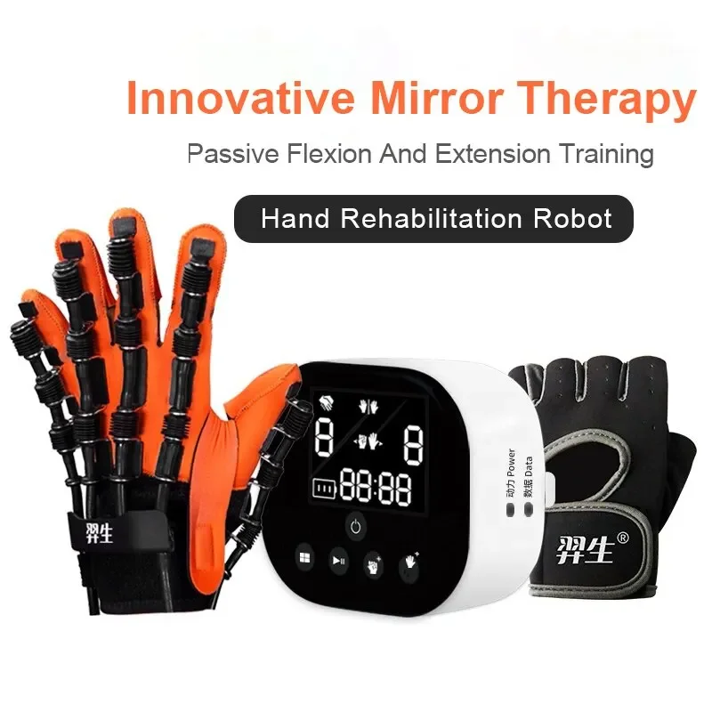 English C11 Intelligent Hemiplegia Finger Neuro Rehabilitation Trainer Robot Devices Home Rehabilitation Robot Gloves