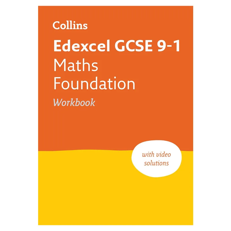 Edexcel GCSE 91 Maths Foundation Workbook For The 2022 And 2023 Exams Collins Harper Collins UK 9780008326708 Book