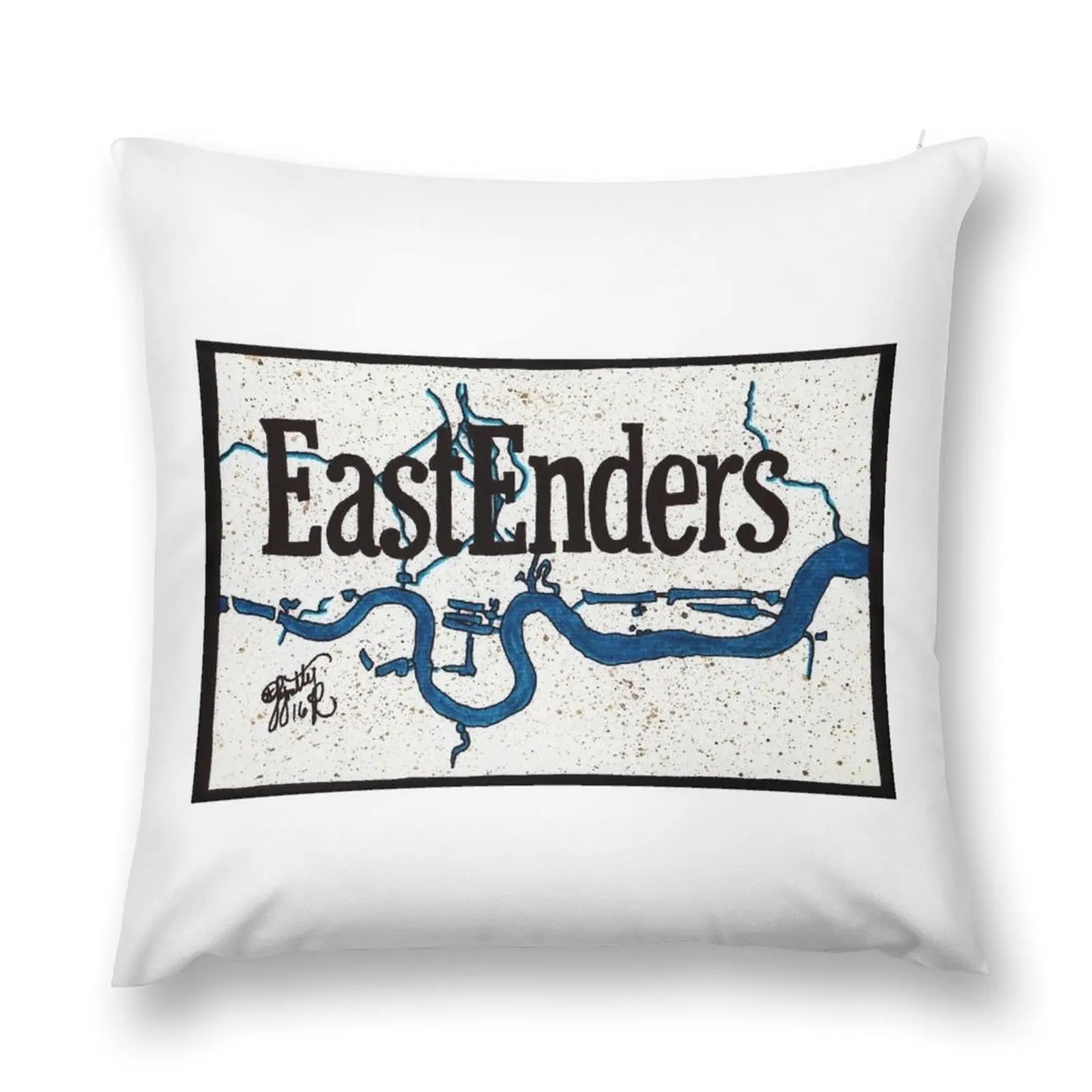 EastEnder River Throw Pillow christmas cushions covers Pillowcases For Pillows Pillow Case pillow