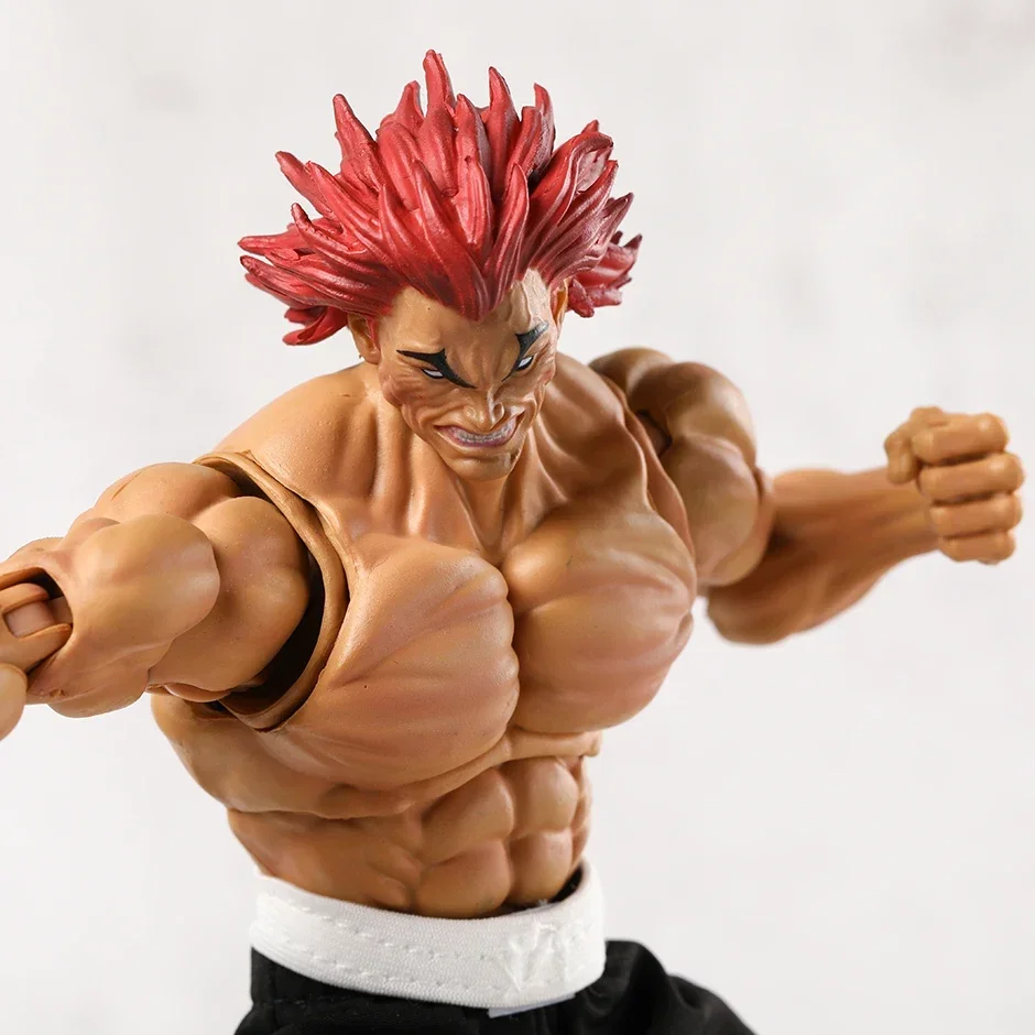 Tempestade Brinquedos Baki Hanma: Filho do Ogre Hanma Yujiro Action Figure, Estatueta de brinquedo colecionável, 1/12 Modelo