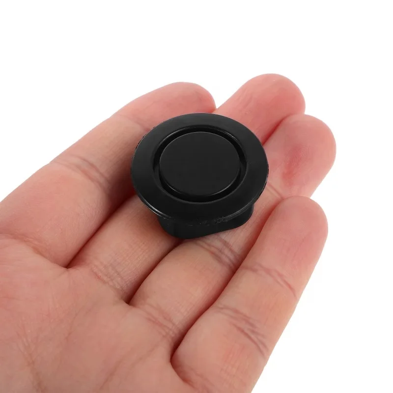 10-pack Car Bumper Radar Cover, Black Plug, Reversing Sensor Hole Protector, Waterproof Car Bumper Body Hole Cover Exterior Part