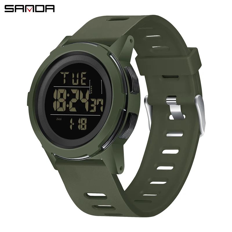 SANDA Fashion Top Brand G Style Digital Watch Men Waterproof Sport Watches Boy Girl LED Electronic Watch Relogio Masculino