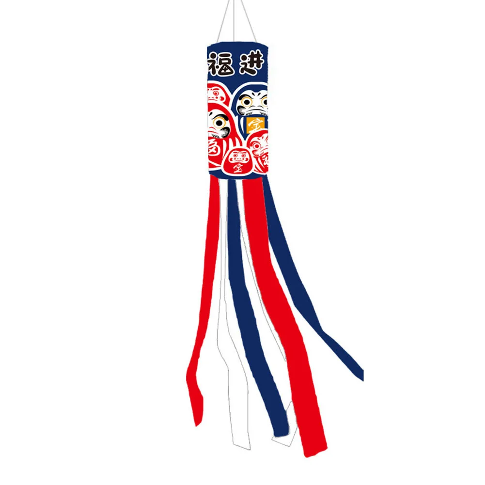 Impermeável carpa spray windsock streamer pendurado banner 100cm carpa vento meia bandeira festival suprimentos para restaurante sushi jardim