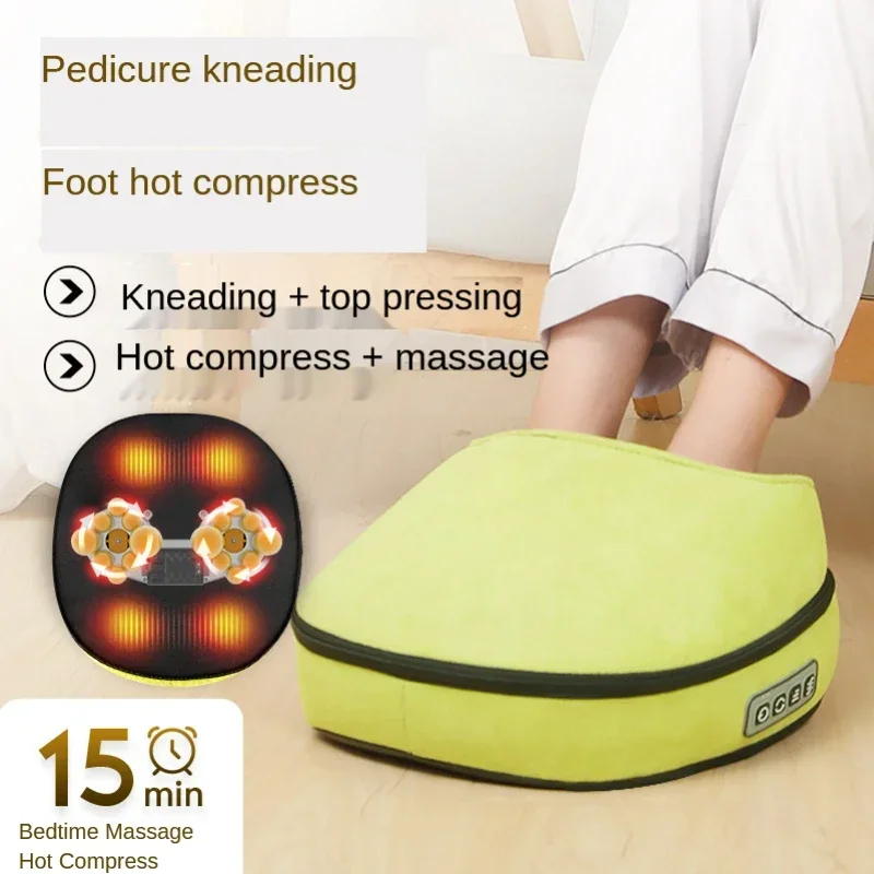 Comprehensive Foot Massager, Self-Contained Acupoint Kneading, Hot Compress, Electric Therapy, Household Device, Therapy Machine