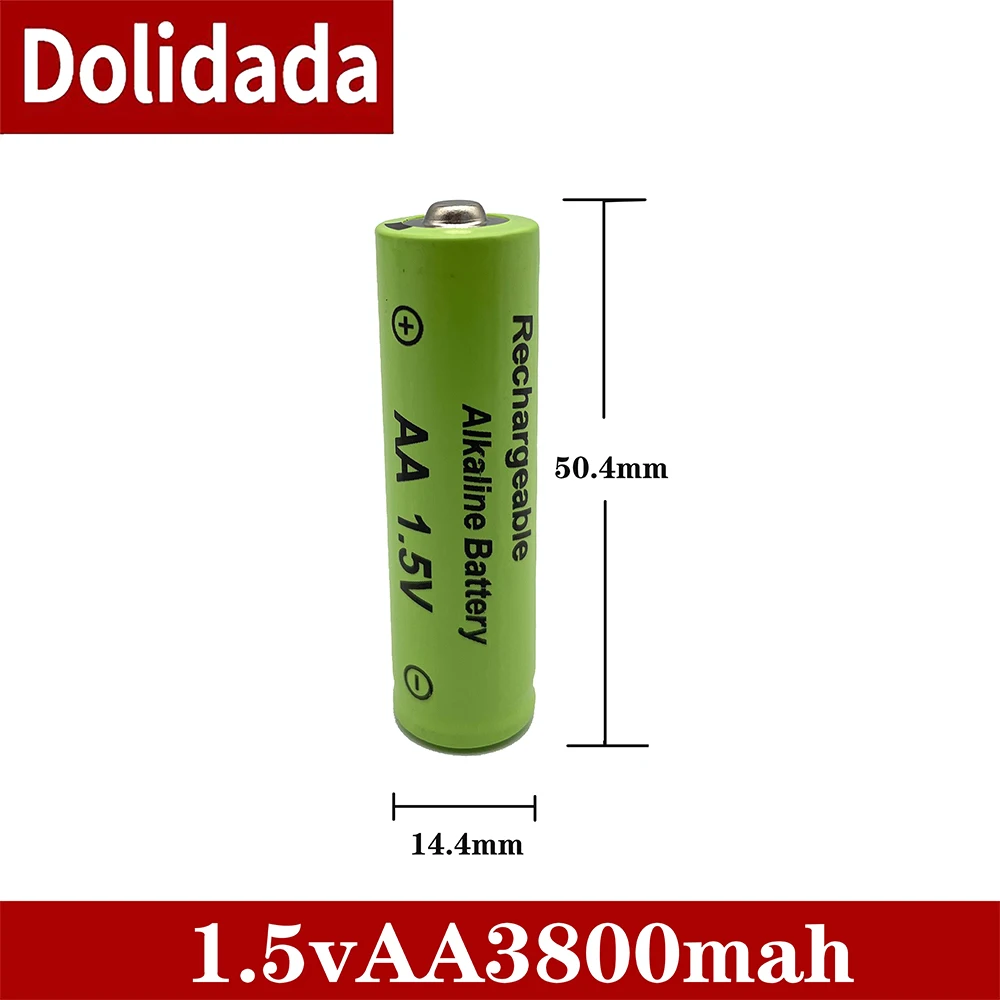 3000mah 1.5v AA Alkaline Battery 2a Rechargeable Battery For Remote Control Toy Batery Smoke Alarm With Charger Bateria Parts