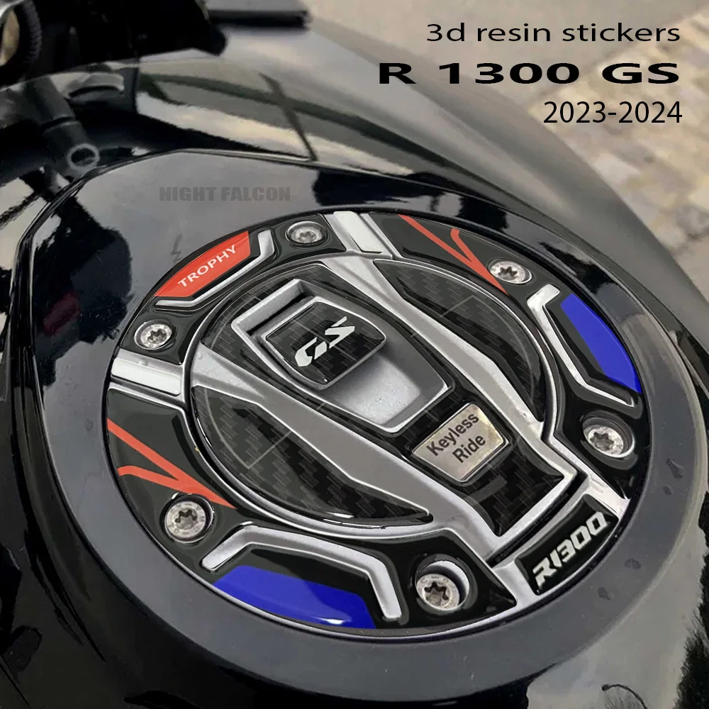 

For BMW R 1300 GS R1300GS 2023 2024 Accessories Tank Mat 3D Epoxy Resin Protection Sticker Kit R1300 GS 2023