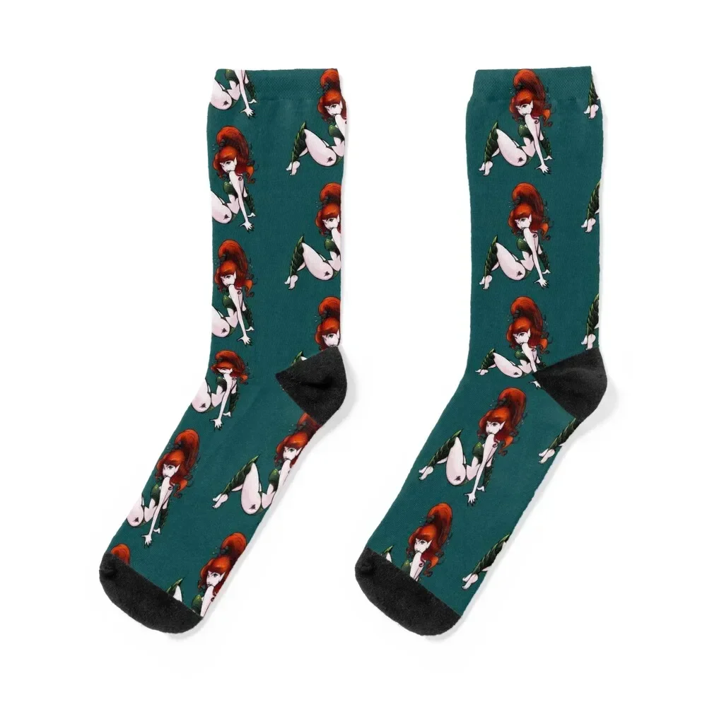 

Dark Space Elf Socks floral Lots basketball anti-slip Socks Women Men's