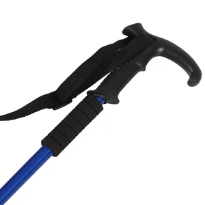 Aluminium tragbarer Legierungswanderungsmol, einstellbare Höhe, Stock, Stoßdicht, Polobergsteiger, Abschnitt 3 12 Hauptverkaufsschockbäder - №10