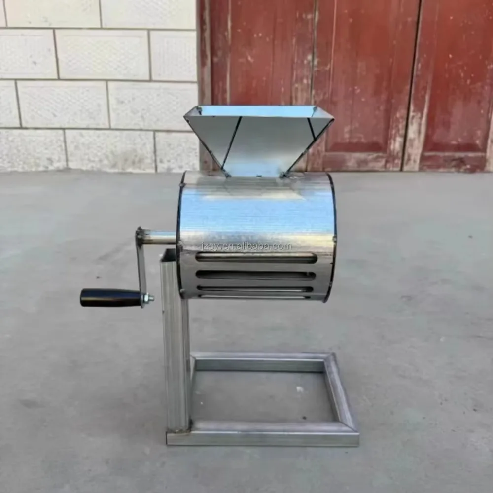 Hot Sale Professional Low Price Hand Crank Dry Peanut Sheller Machine Home Manual Peanut Shelling Machine