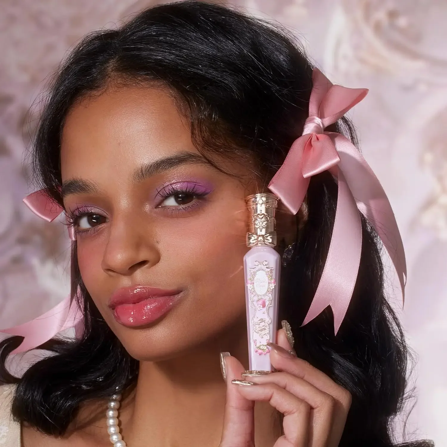 フラワーノウズ ストロベリー ロココ マットリップクリーム ヴィーガン 防水 長持ち リップティント 軽い ブラウルティント 女性 女の子向け