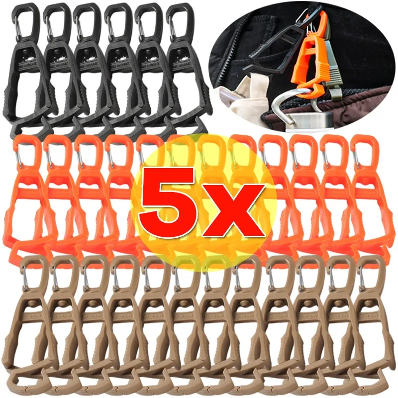 

Plastic Working Gloves Clip Work Clamp Safety Work Glove Guard Multifunctional Tool Glove Clip Hanger Safety Holder 1/5pcs