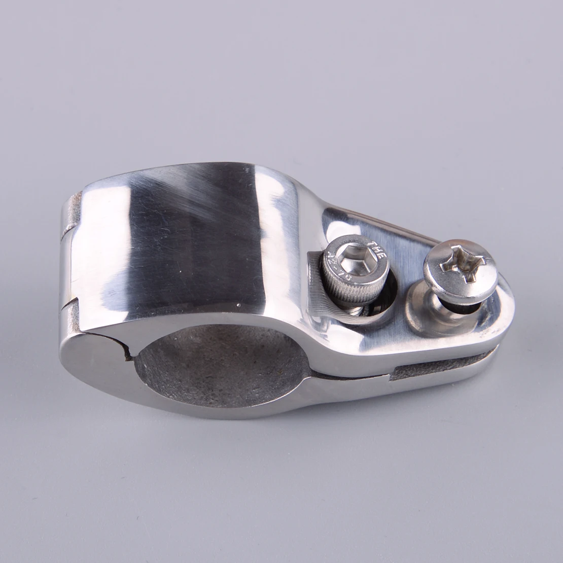 

1" 25mm Boat Yacht Bimini Top Fitting Hinged Jaw Slide Marine Hardware Silver Stainless Steel