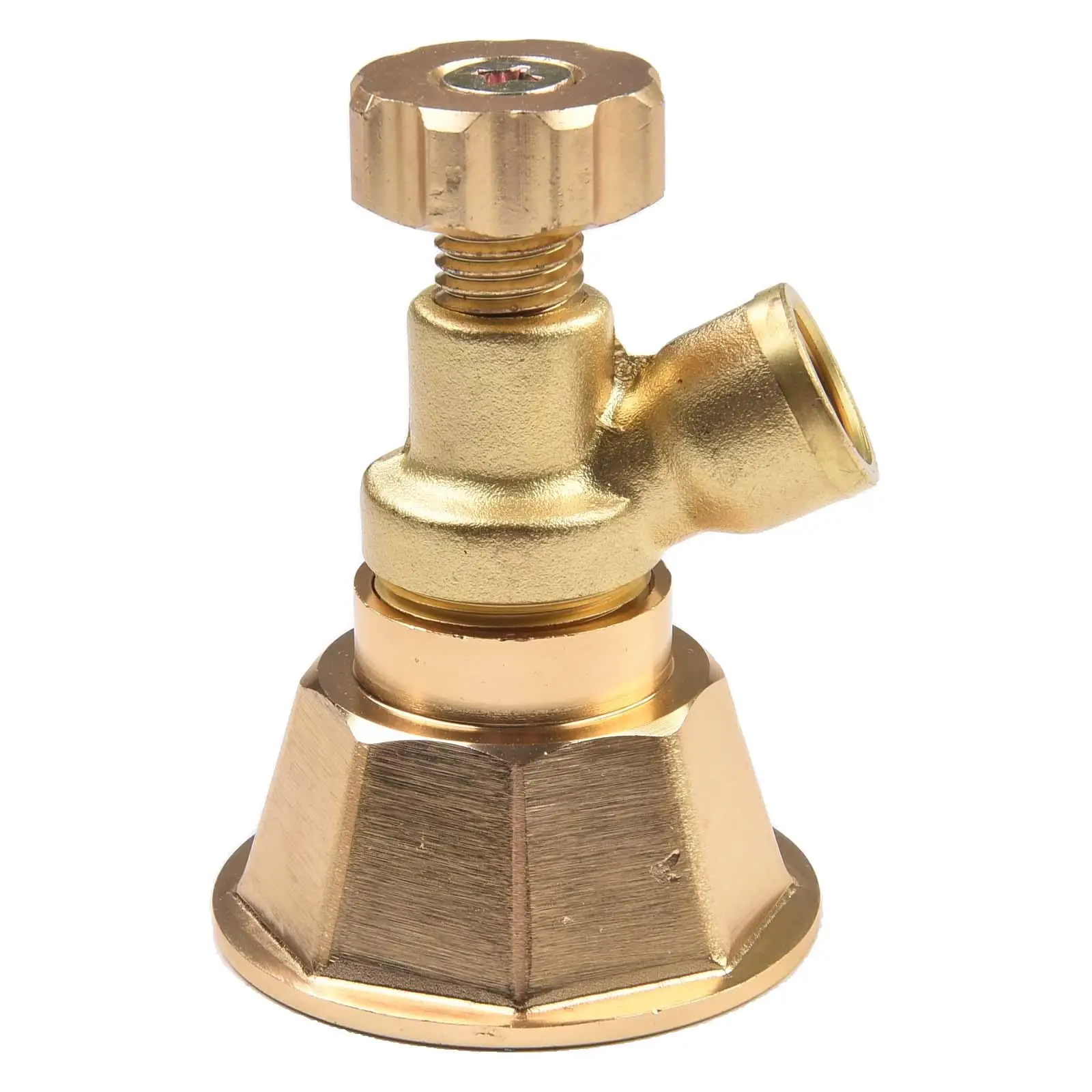14*1.5mm Adjustable Sprayer Nozzle Golden Aluminum Nozzle Long Service Life Multiple Modes Adjustable Nozzle Easy To Install