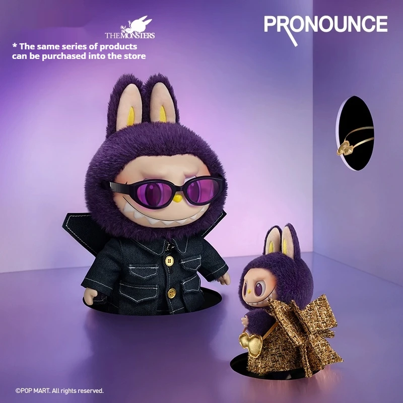 Boneka vinil edisi terbatas baru hadiah anak perempuan liontin Kawaii figur aksi sayap keberuntungan Labubu X