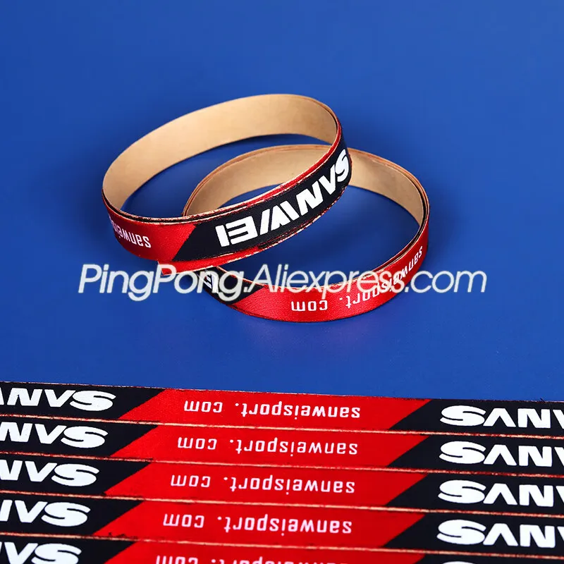 24 Pcs Original SANWEI Table Tennis Racket Edge Tape Side Protector Ping Pong Bat Protection Tape