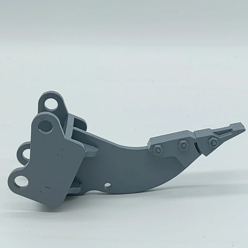 Rippers for E111/E010 RC Excavators Excavator Bucket Conversion with Metal Hydraulic Screws Toy Car Upgrade Parts