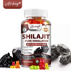 Shilajit Gummies - Energy Boost, Help with Muscle Recovery, Reduce Fatigue, Improves Memory and Concentration