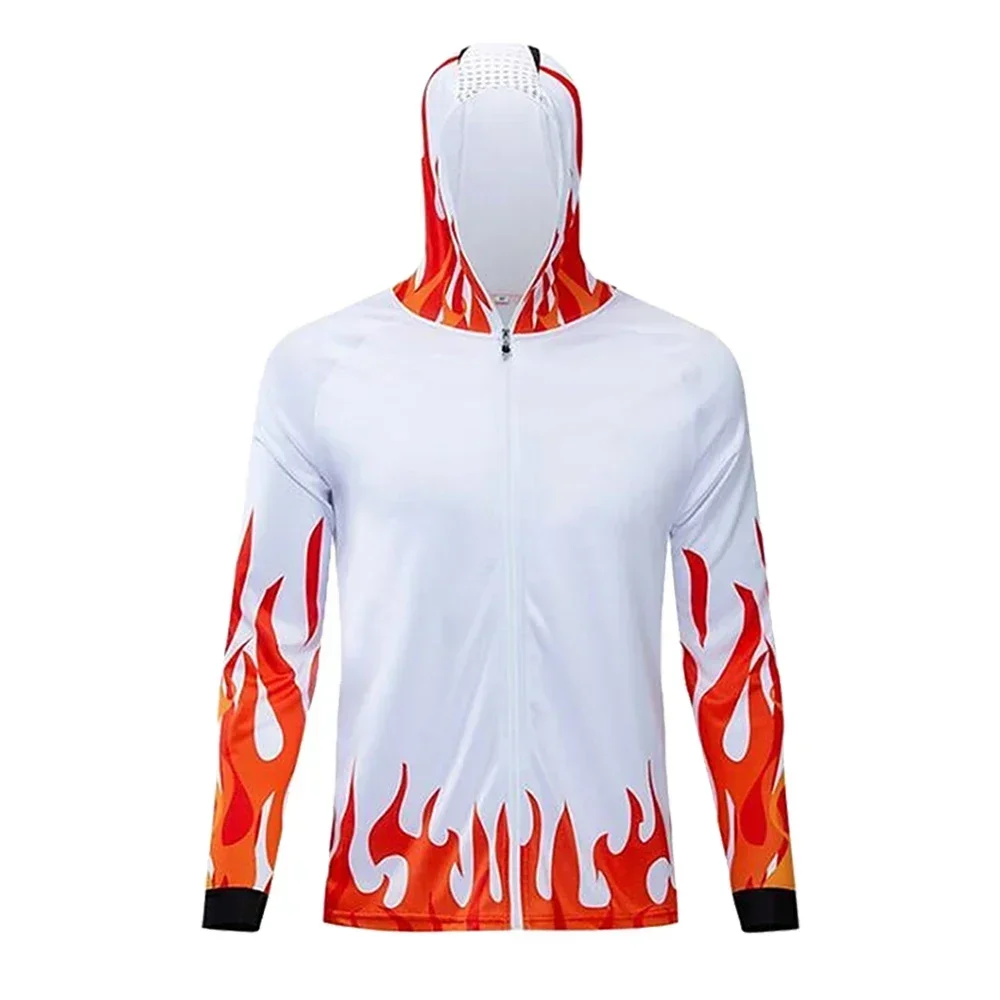 Outdoor Anti-UV Fishing Clothing Men Hooded Anti-UV Long Sleeve Clothes Fish Gear Tops Sportswear fishing shirts