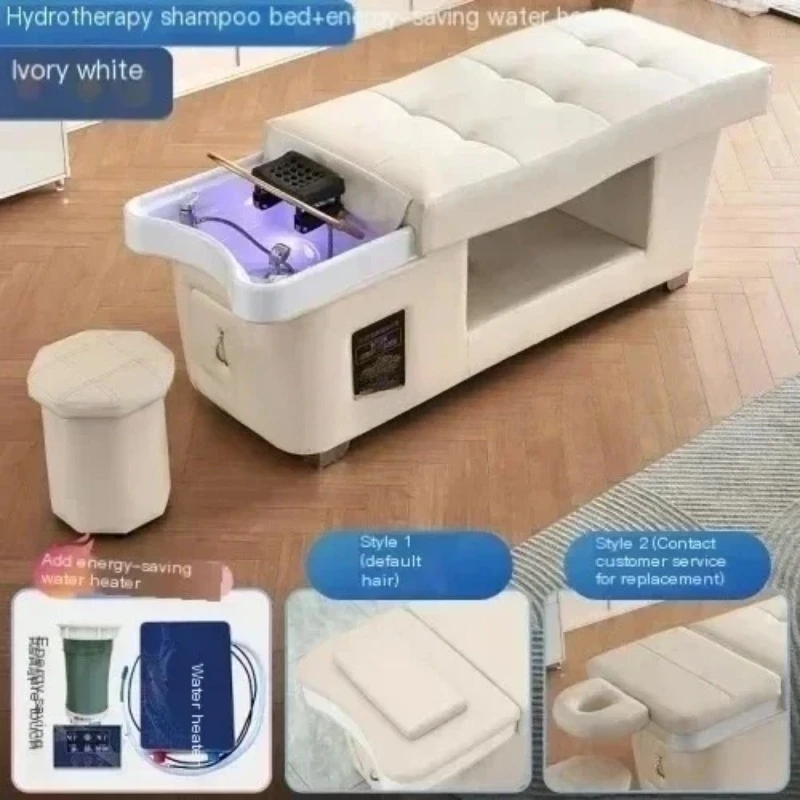 التبخير كرسي الشامبو الياباني الجمال تداول المياه معدات الشعر كرسي صالون Lettino Massaggio الأثاث MQ50XF