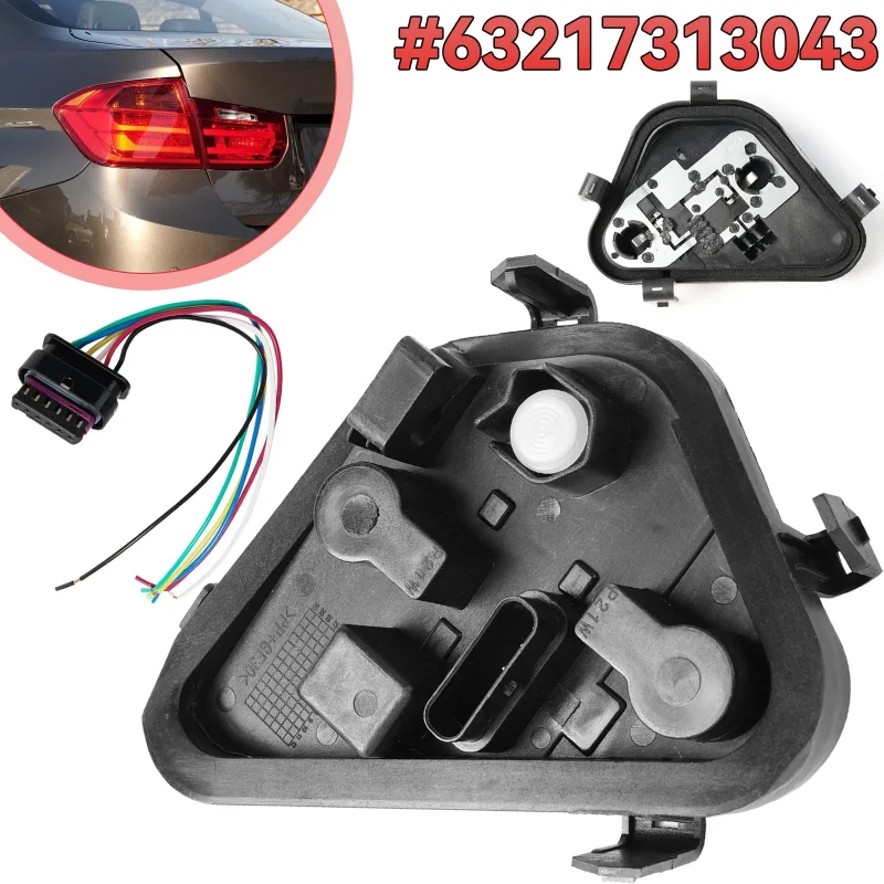 Car Outer Bulb Socket Tail Light Plug For BMW 3Series F30 F35 F80 2013-2019 63217313043 63217313043 Car Light Accessories