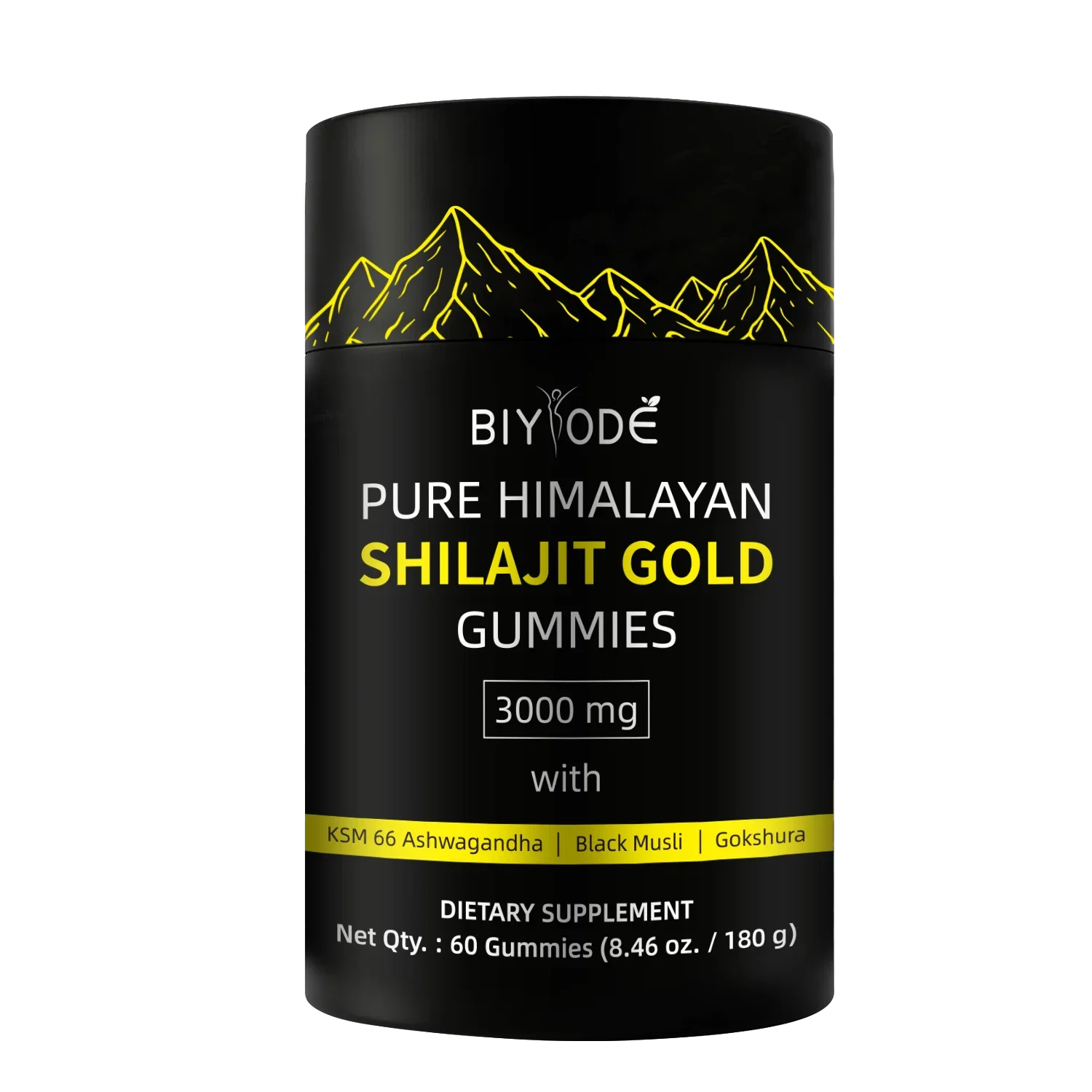 Pure Himalayan Shilajit Gold Gummies 3000mg for Men and Women,Energy and Immune System,Minerals Supplement,60 Count - Image 6