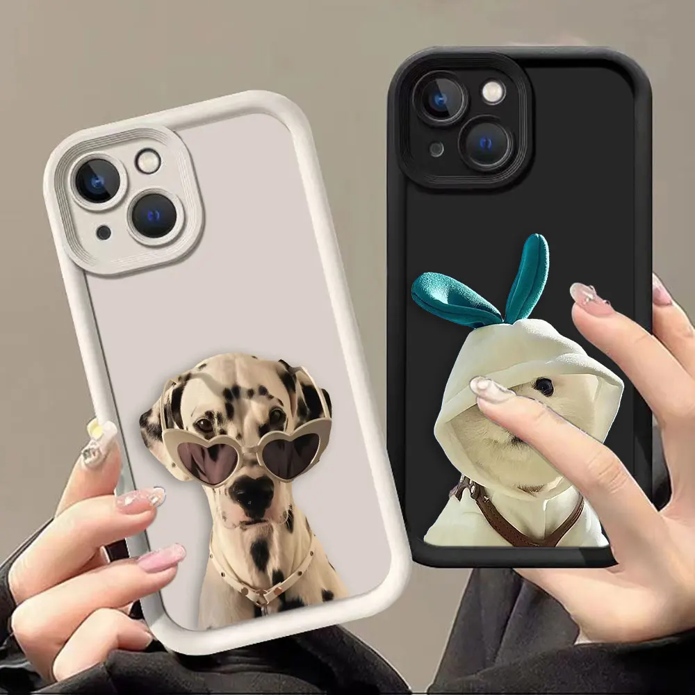 

Забавный милый чехол для телефона с изображением собаки для OPPO RENO F31 2F 2Z 5 5F 6 7 7Z 8 8Z 8T 10 11 11F 12 12F 13 13F 14 LITE Pro PLUS