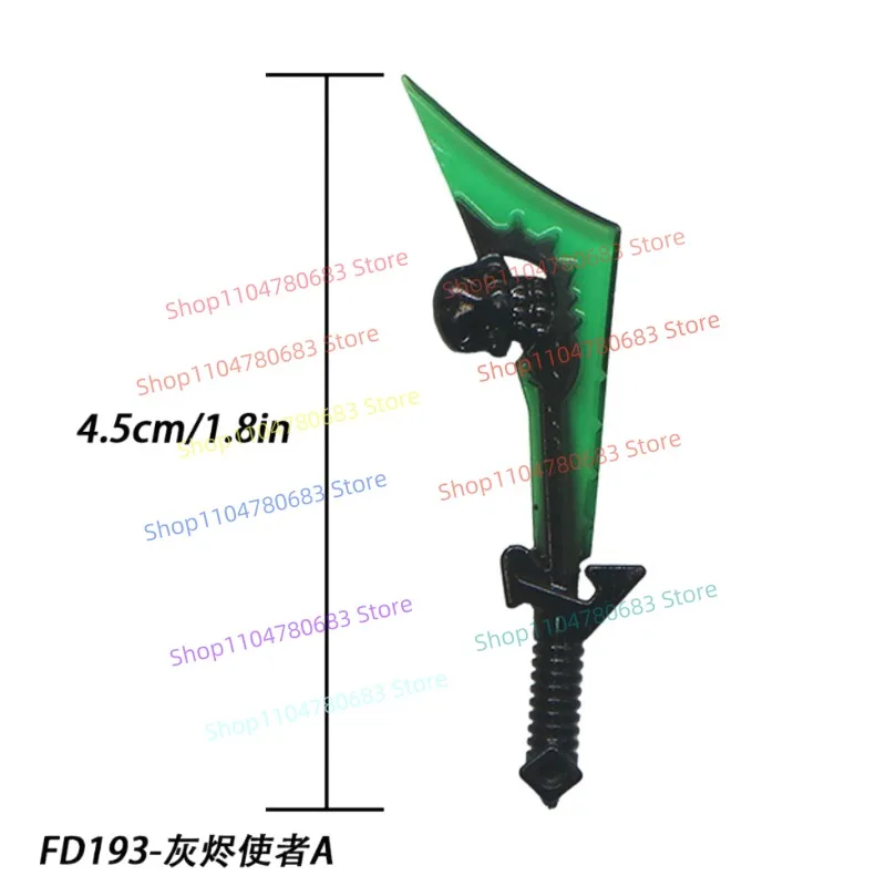 Blocs de construction MOC, accessoires, Mini figurine, modèle d'assemblage, affichage, personnage de jeu animé, jouet décoratif, cadeau à collectionner