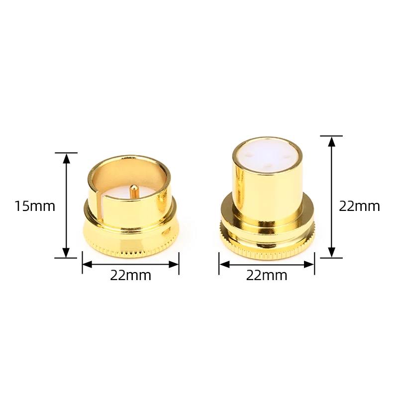 하이 엔드 RCA XLR 보호 커버, 먼지 캡 차폐 산화 방지, RCA XLR 플러그 소켓 커넥터