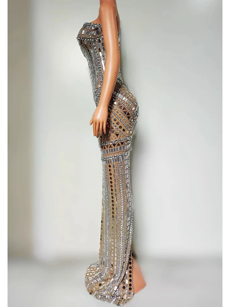 Wysokiej jakości seksowna sukienka z cekinami na gorąco 2025 Nowa moda niestandardowa odzież damska