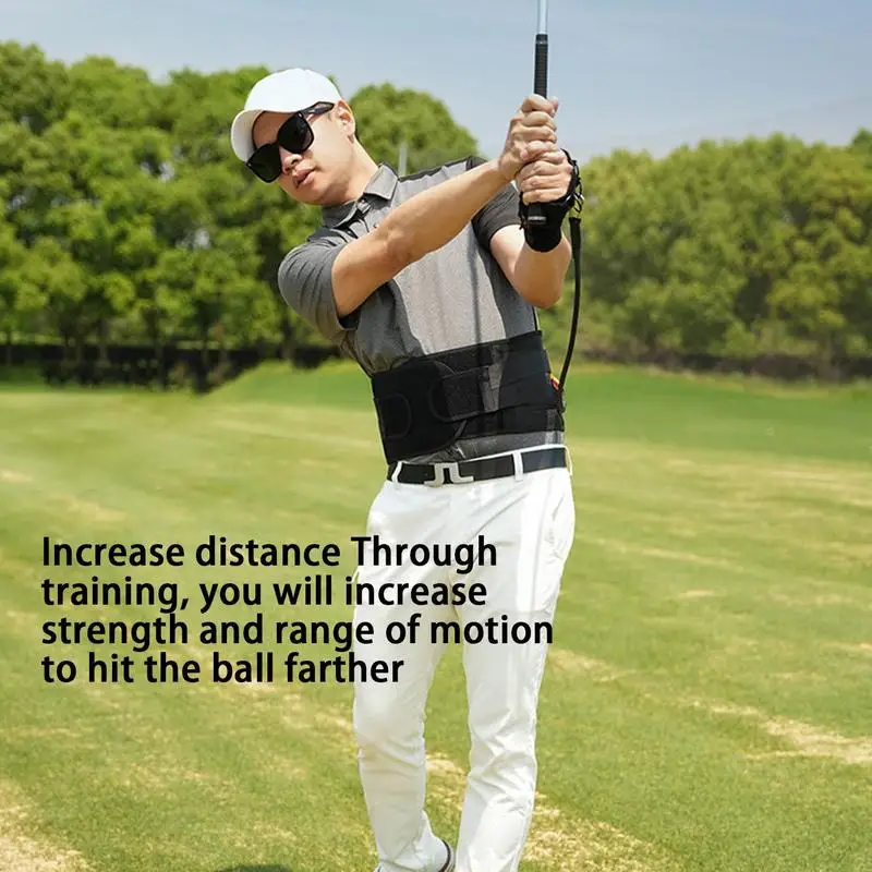 

Golf Swing Training Aid Improve Balance Swing Correcting Band Enhanced Precision Golf Trainer Swing Training Band For Better