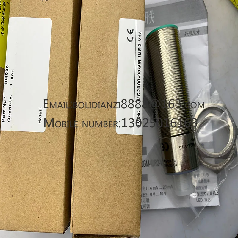 

UC1000-30GM-E6R2-K-V15 Brand new original proximity switch sensor