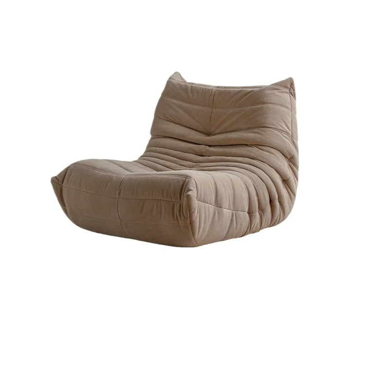 

Sofa leather living room recliner balcony bedroom single sofa