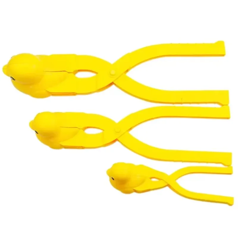 3pcs Duck Shaped Sand Ball Making Clip For Children's Outdoor Plastic Summer Sand Ball Making Mold For Children's Fun Sports