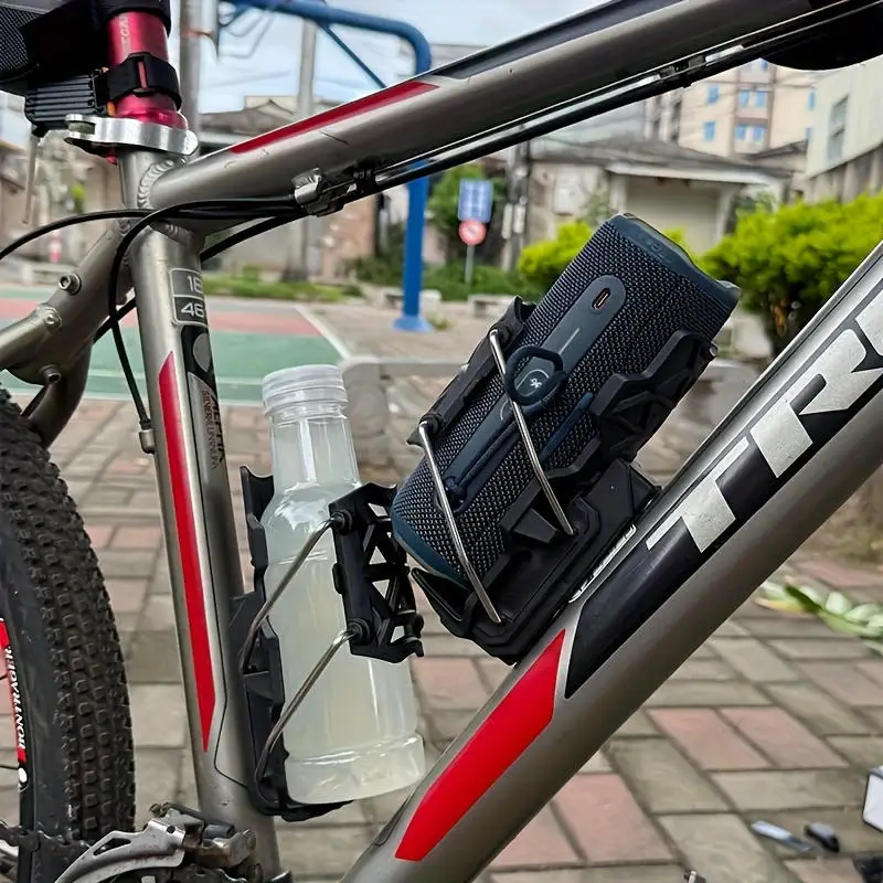 

Bike Bottle Holder Bike Water Holder Heavy-Duty 360 Degree Rotation Clamp Cup Cage For Golf Kayak Atv Scooter Stroller