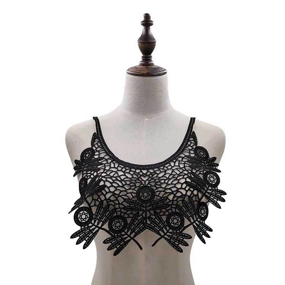 Flower 8 Style Collar Scrapbooking Neckline Embroidery Garment Accessories Apparel Sewing Fabric Lace