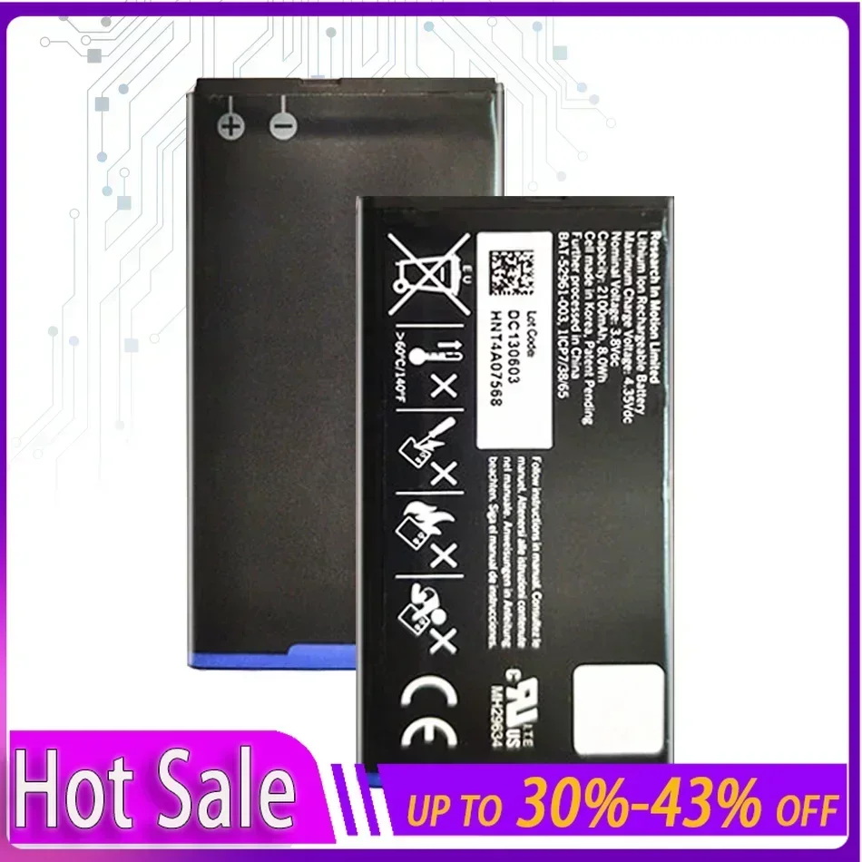 BA T-52961-003 BAT52961003 2100mAh Mobile Phone Batteries for Blackberry Q10/Q10 LTE/Q10 LTE SQN100-1 Warranty + Track Code